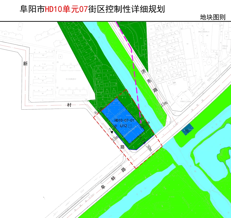 阜阳8个街区和颍柳路颍河大桥工程详细规划出炉！